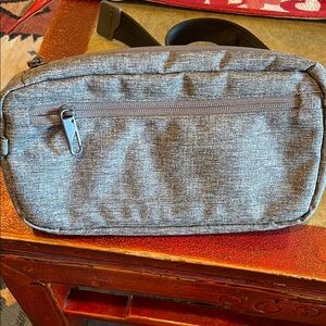 NWOT Gray Unisex Crossbody Bag